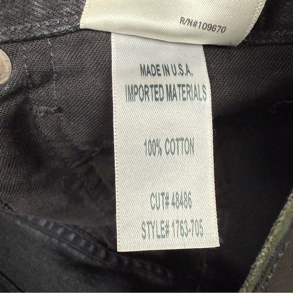 Citizens Of Humanity Sacha High Rise Wide Leg Denim Jeans Baggy Relaxed Raw Hem - Picture 8 of 12